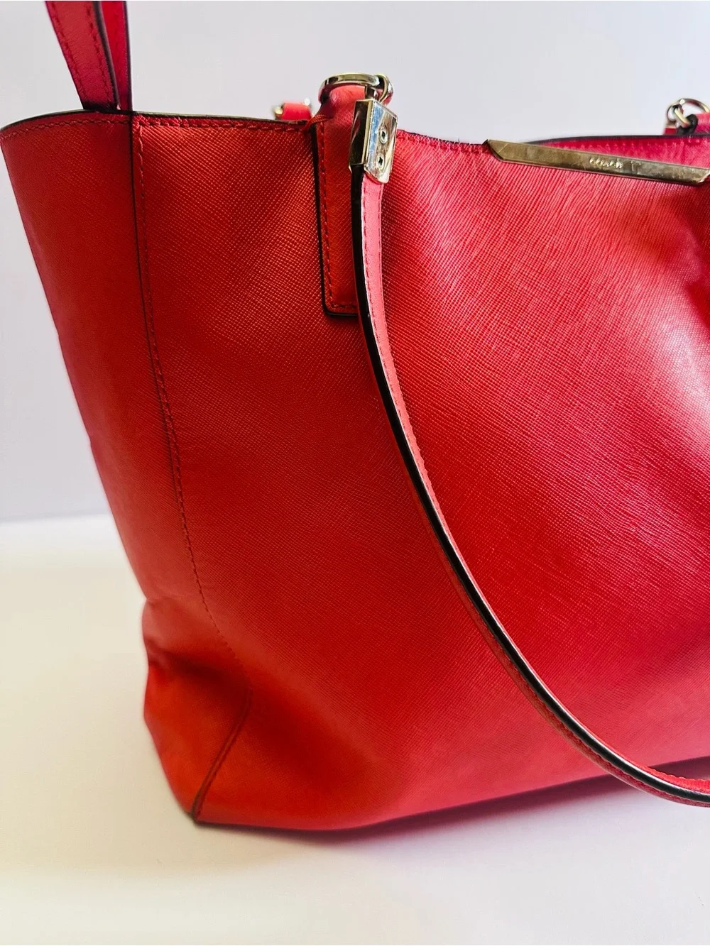 🔥 COACH PINK TOTE — CLASSIC STYLE Style 29002 GREAT RESTORATION PIECE AS IS